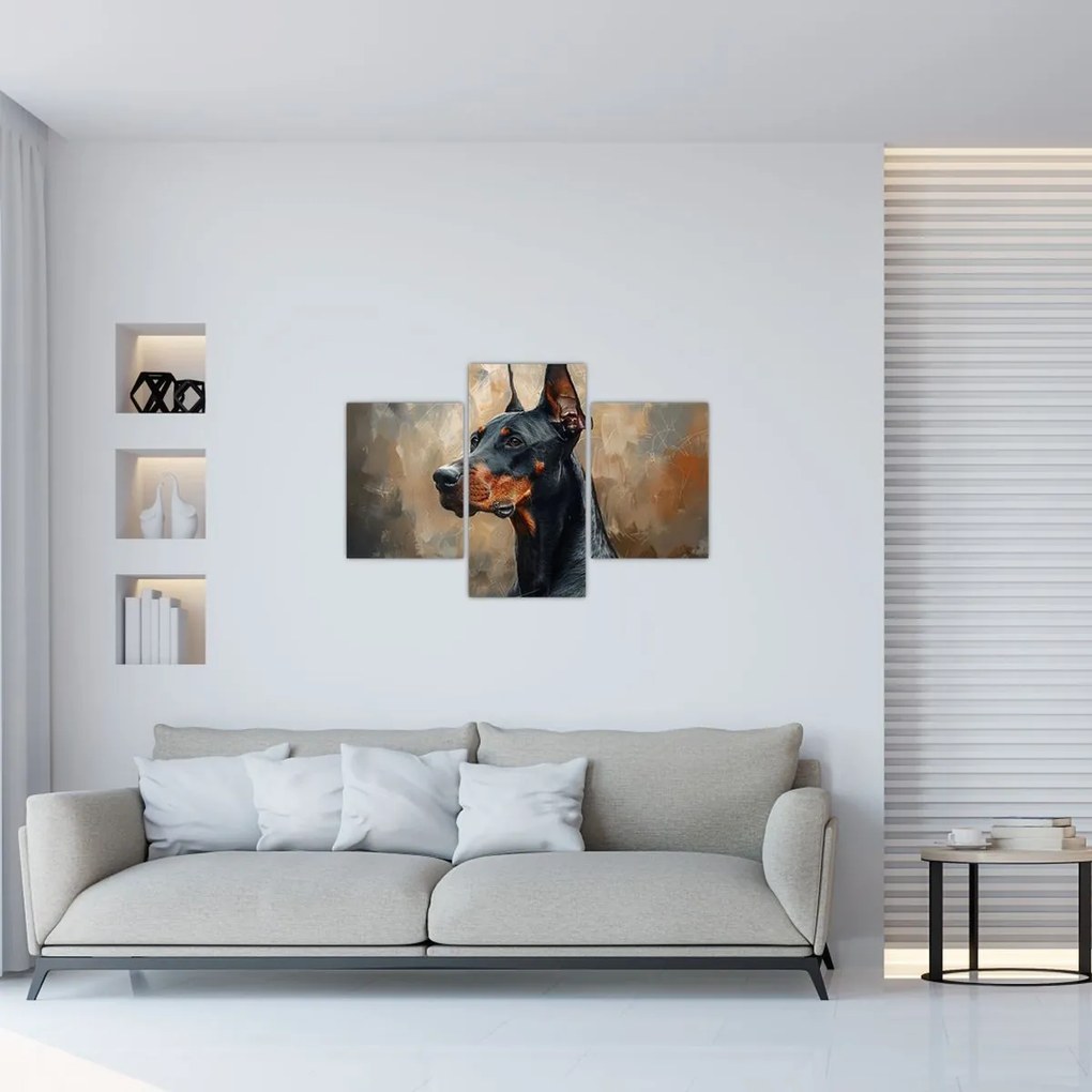 Tablou - Portretul lui Dobrman (90x60 cm)