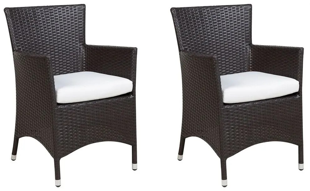 Set scaune 2 buc. Talian (alb crem). 1011523