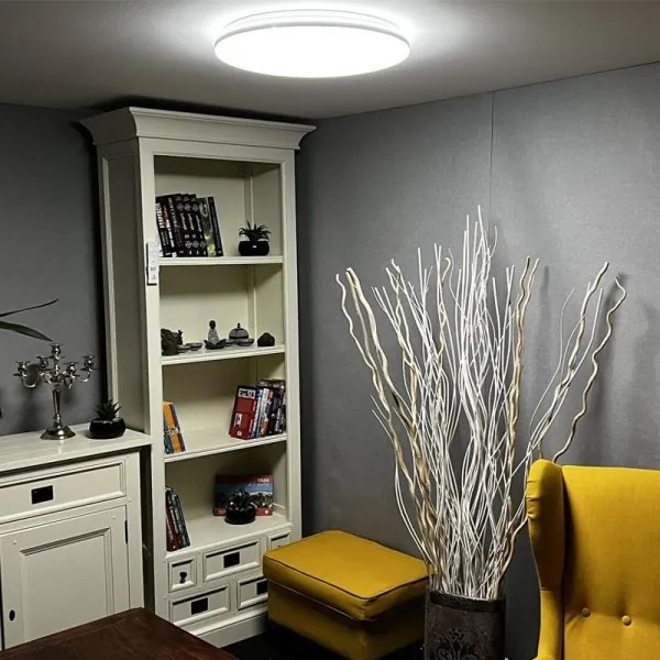 Plafonieră LED dimabilă LED/48W/230V 2700-6500K Wi-Fi Tuya + telecomandă