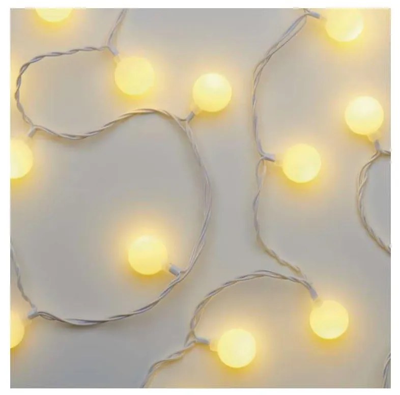 Instalație LED de Crăciun de exterior 40xLED/9m IP44 alb cald