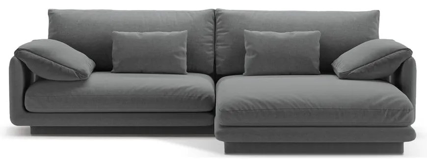 Colțar gri închis (cu colț pe partea dreaptă) Torino – Micadoni Home