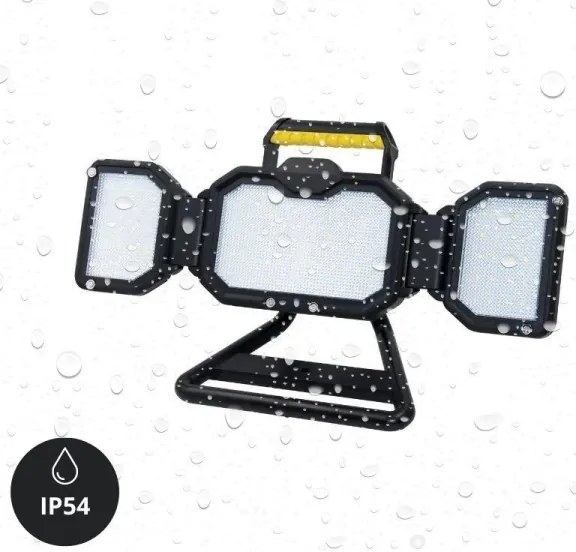 Lampă de lucru LED reglabilă/50W/5V 12000 mAh IP54