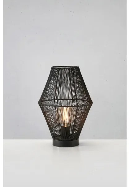 Lampă de masă Markslöjd 108666 CASA 1xE27/40W/230V negru