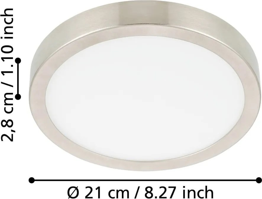 Plafonieră gri LED FUEVA 5 – EGLO