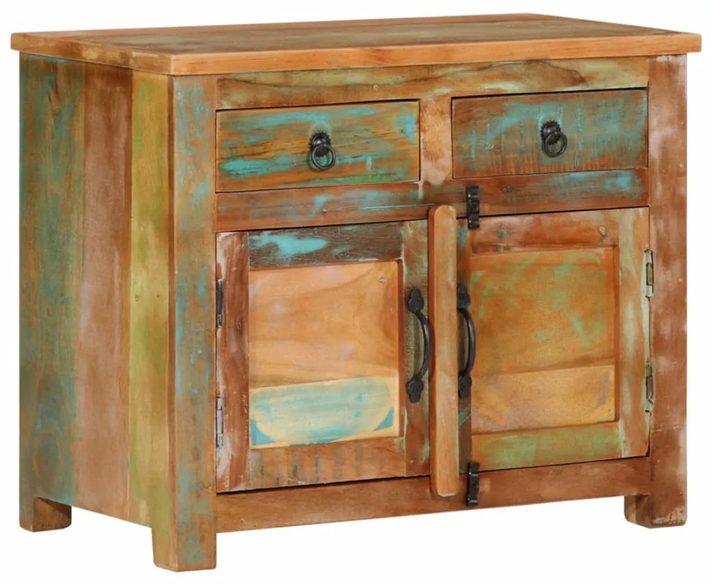 vidaXL Dulap, 68x35x55 cm, lemn masiv reciclat