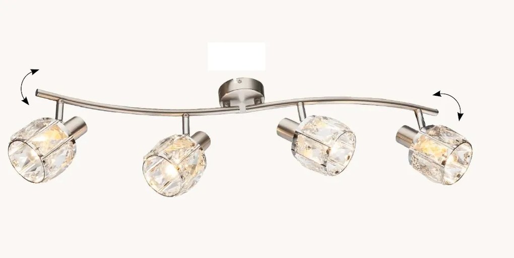 Lustra directionabila stil modern KRIS 4L 54356-4 GL