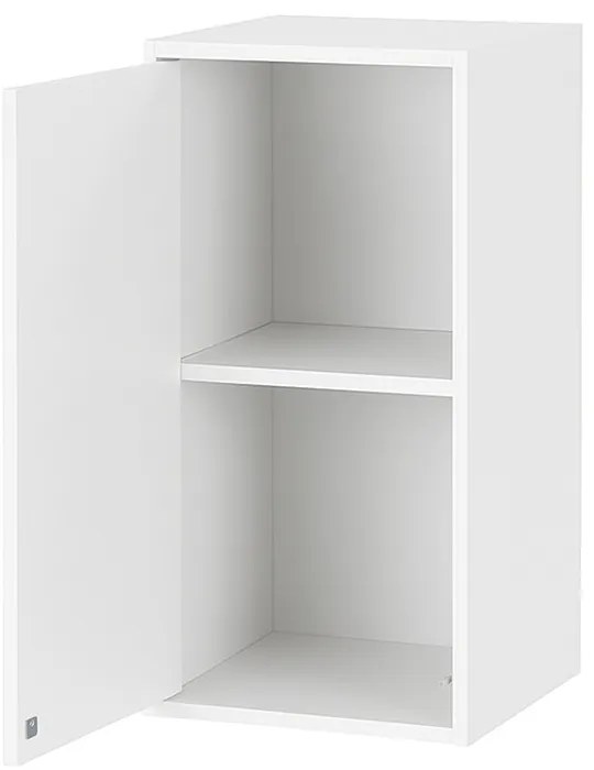 Boxie 1 ușă dulap de perete 80x40x37 cm alb