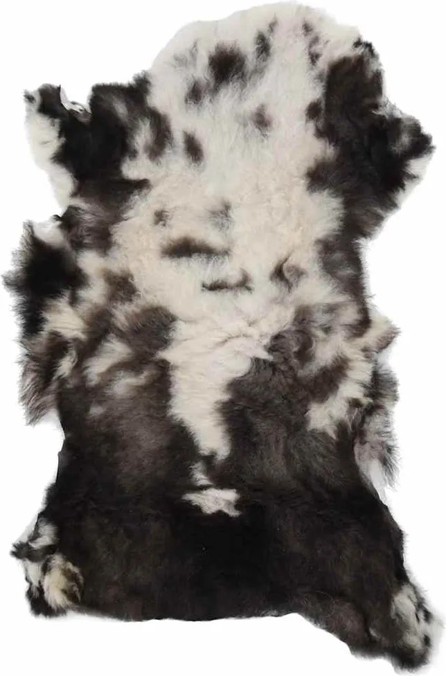 vidaXL Piele de oaie, culoare mixtă, (60-70)x(90-100) cm