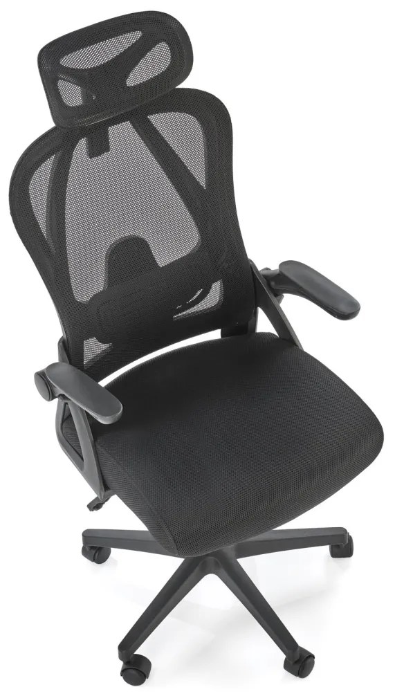 Scaun de birou Negro negru H130 cm