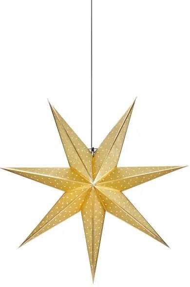 Decorațiune de Crăciun GLITTER 1xE14/25W/230V d. 75 cm aurie Markslöjd 705790