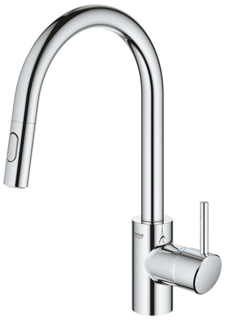 Grohe Concetto baterie bucatarie pe picior StarLight Chrome 31483002