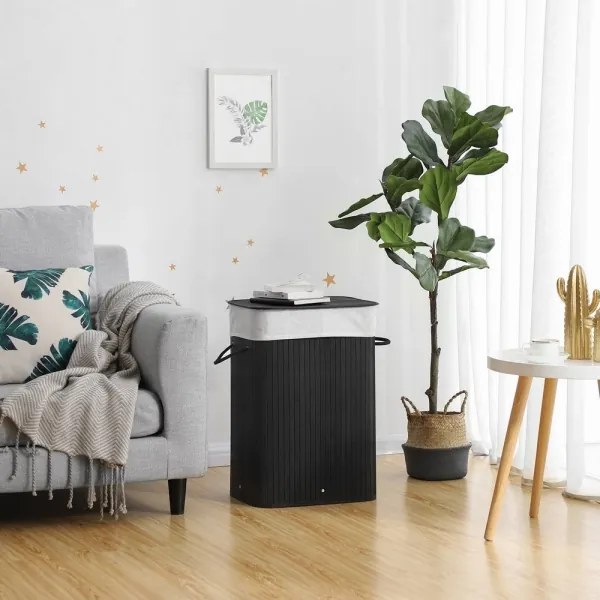 Coș pentru rufe GUS, negru