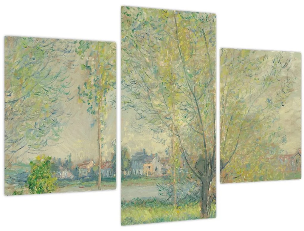 Tablou - Claude Monet, The Willows, reproducere (90x60 cm)