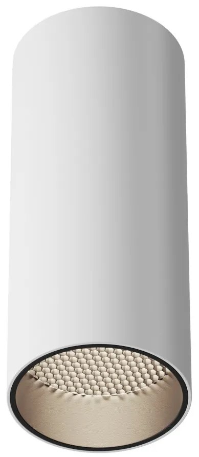 Plafoniera LED design tehnic Focus alb, 4000K