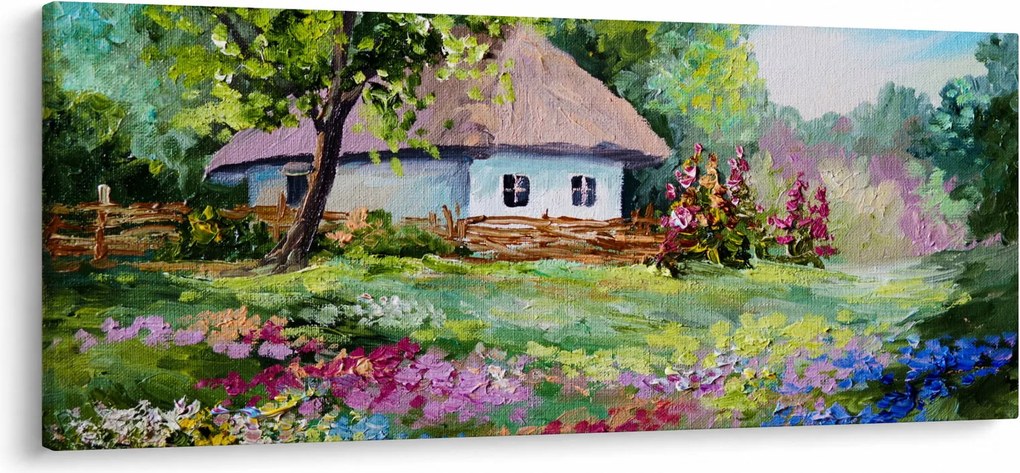 Tablou - Cabană (120x50 cm)