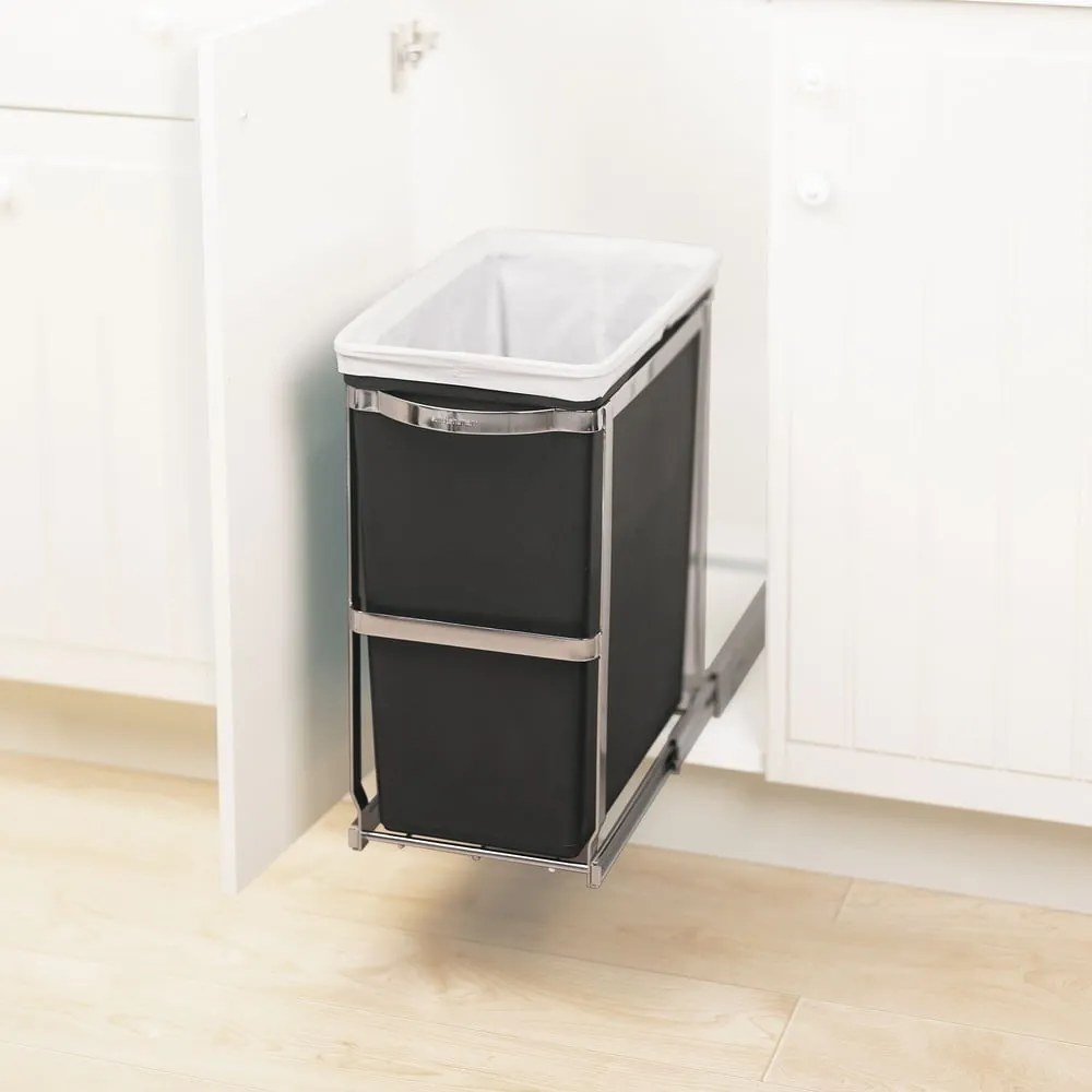 Coș de gunoi din plastic 30 l - simplehuman