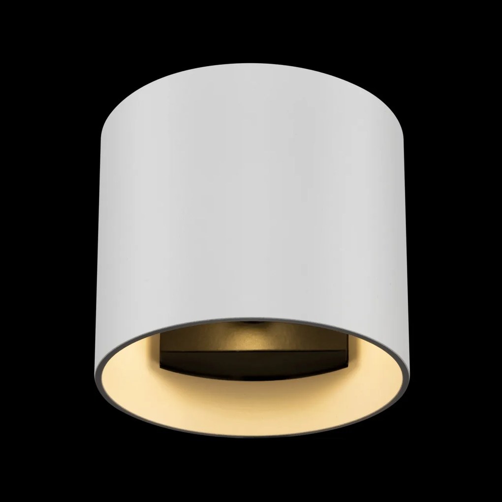 Aplica de perete design tehnic Rond alb MYC066WL-01W