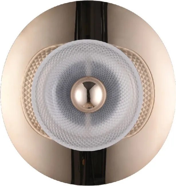 Aplica lumina ambientala LED DIOP auriu/ crom