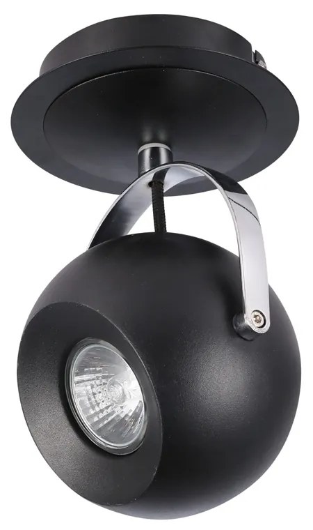 Aplica perete / tavan design modern Gulia Black