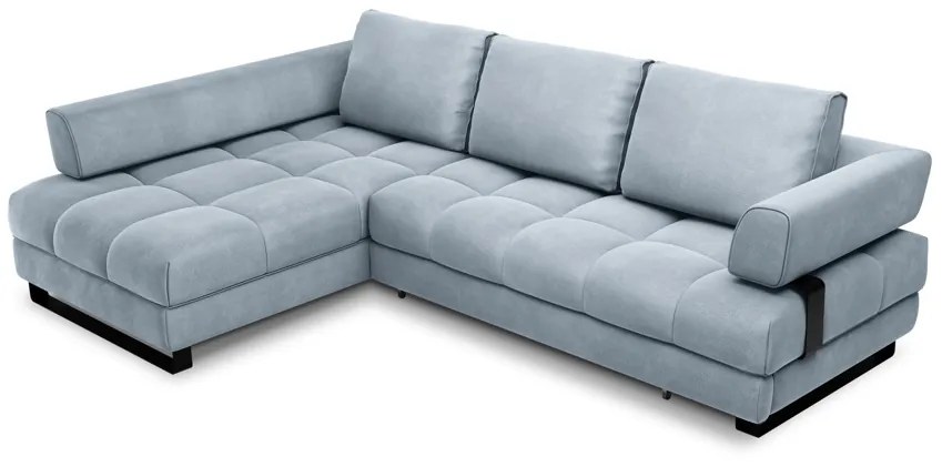 Coltar extensibil Clinton 5 locuri catifea L242