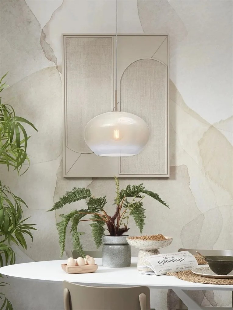 Pendul design decorativ Bologna gradient/alb