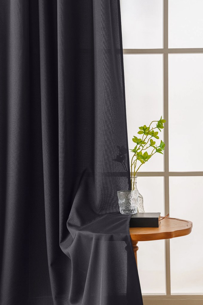 Draperie gri închis OXFORD 140x270 cm Agatat: Rejansa