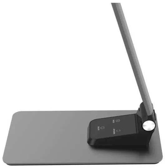 Lampă de masă Platinet ALU 10 W, USB, aluminiu / negru