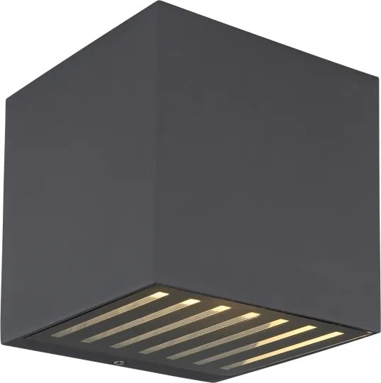 Globo 34156 - Aplică de perete pentru exterior LED ILLI LED/6W/230V IP54 antracit