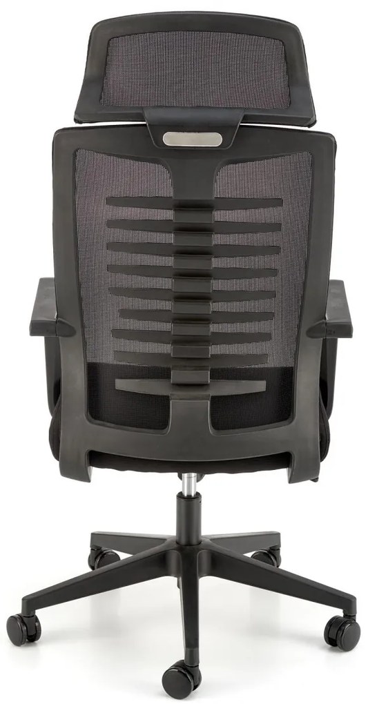 Scaun de birou Fabio negru H128 cm