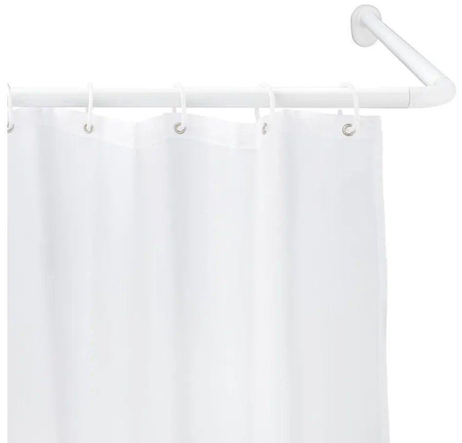 WENKO 19216100 - Suport universal pentru bară 2,5 x 2,5 cm, alb