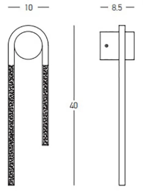 Aplica  23106 Zambelis LED, Auriu, Grecia