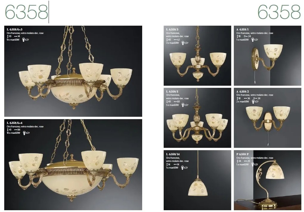 Candelabru clasic cu 3 brate realizat manual 6358