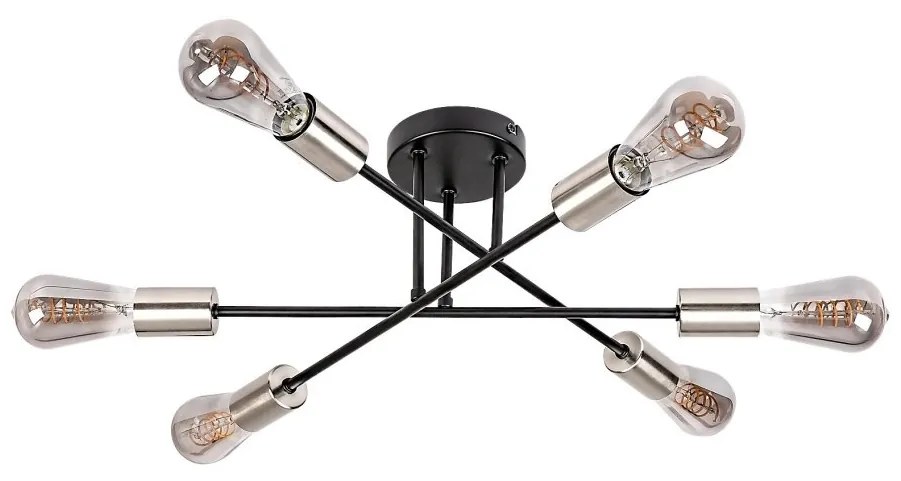 Plafoniera design modern Branwen negru