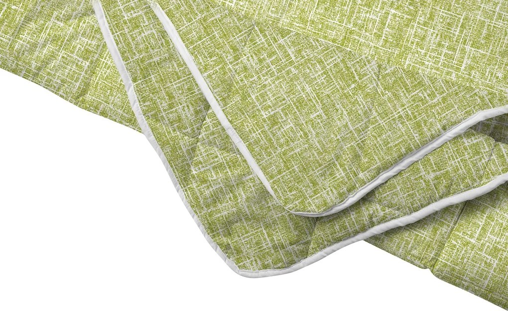 Pilota Green, microfibra matlasata, 210x240 cm, 350g/mp