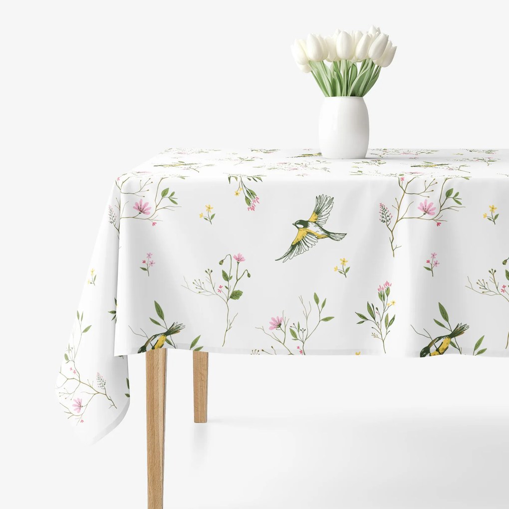Goldea față de masă 100% bumbac - viața în natură 100 x 140 cm