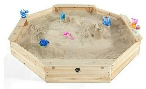 Plum - Cutie de nisip Giant din Lemn
