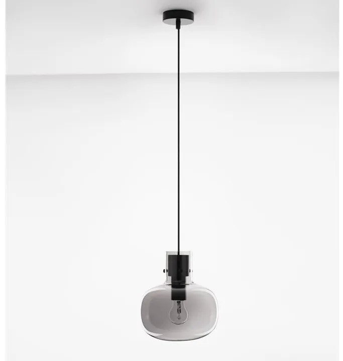 Lustra, Pendul design modern CINZIA fumuriu, 22cm