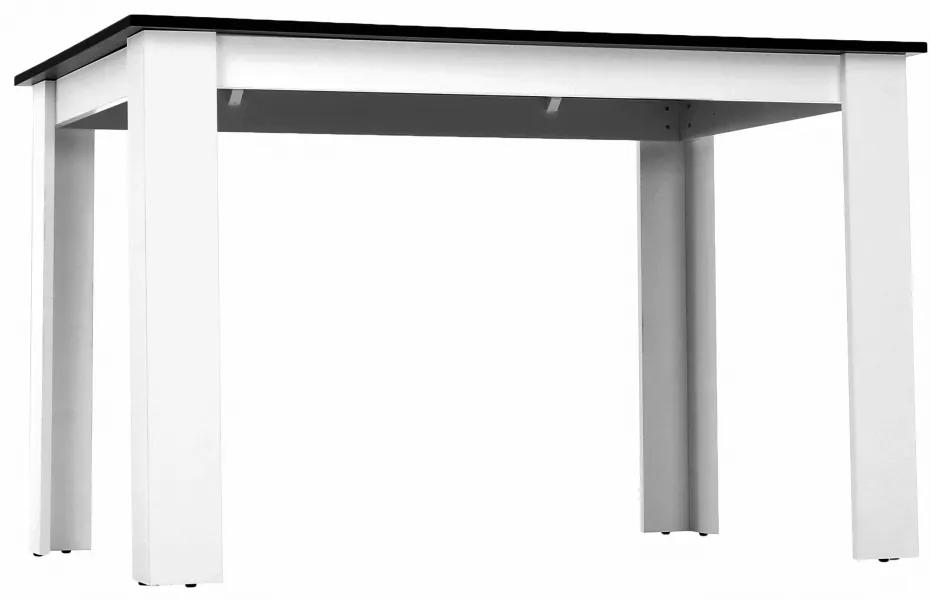 Zondo Masă de sufragerie Plat (dreptunghi) (pentru 4 persoane) (alb + negru). 794792