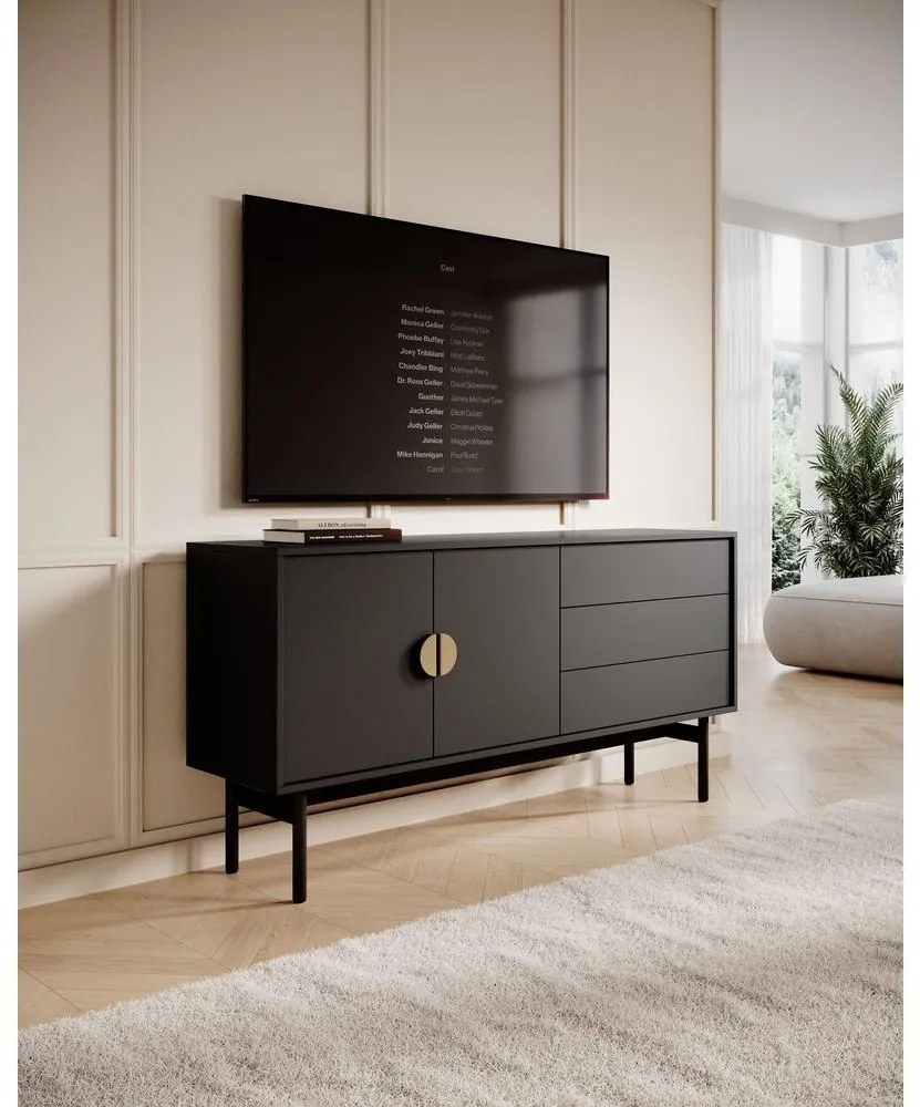 Masă TV Stellia S1 (negru). 1099067