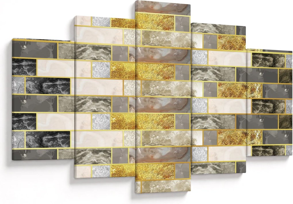 Tablou - Decor cu texturi (150x105 cm)
