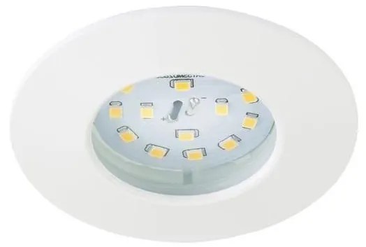 Briloner 8316-016 – Plafonieră LED încastrată pentru baie, dimabilă, 5,5 W, 230 V, IP44, albă