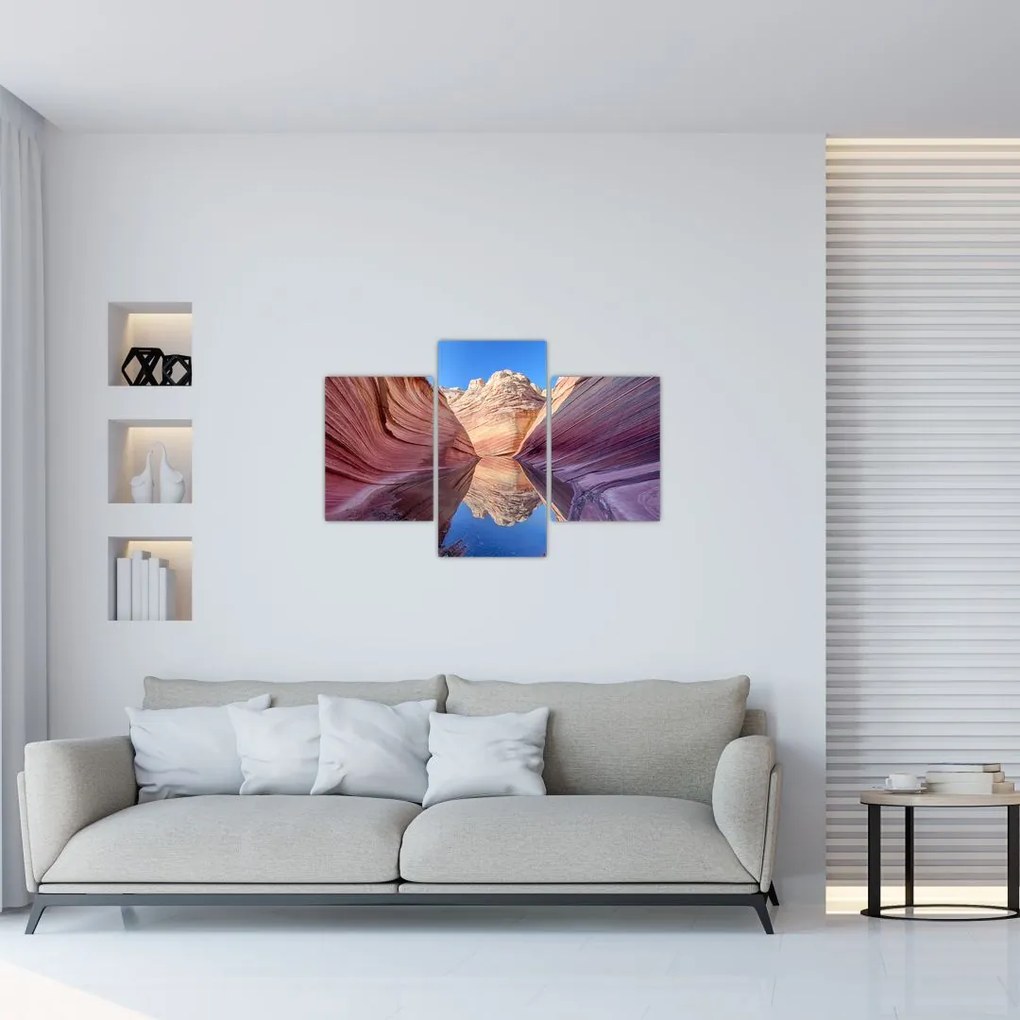 Tablou - valurile de Arizona (90x60 cm)
