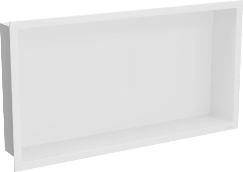Mexen X-Wall-R raft încastrat cu guler 60 x 30 cm, alb - 1920603010