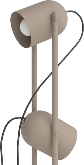 Eglo 44166 - Lampadar TILSTON, 2xE14/8W/230V, bej
