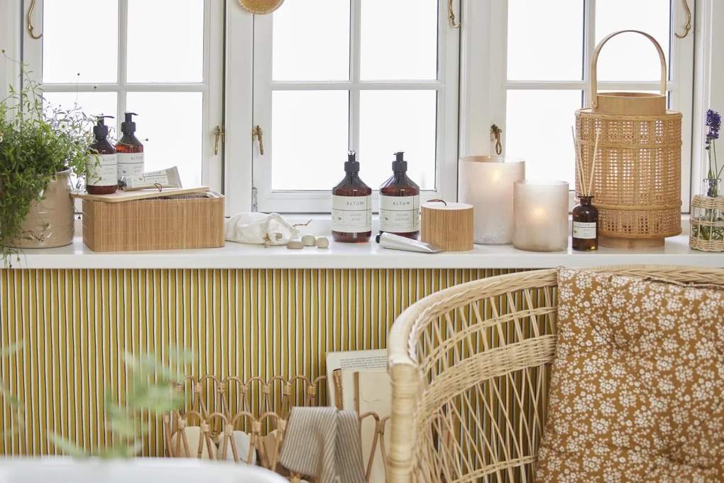 Felinar pentru lumânare cu laturi de hartie HURRICANE