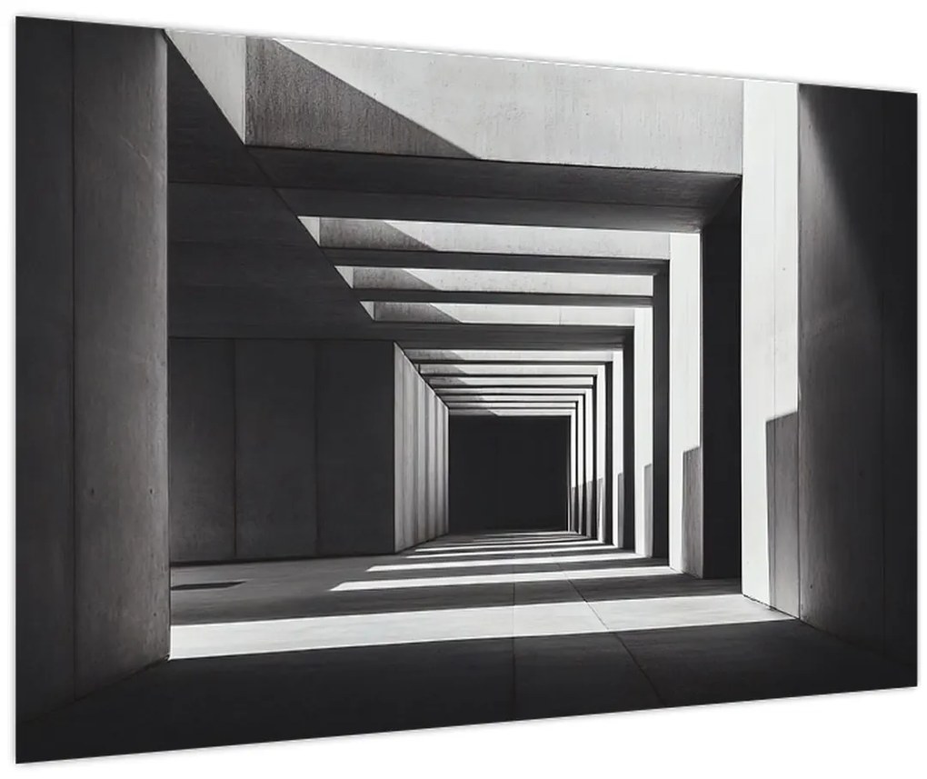 Tablou - Tunel Pătrat (90x60 cm)