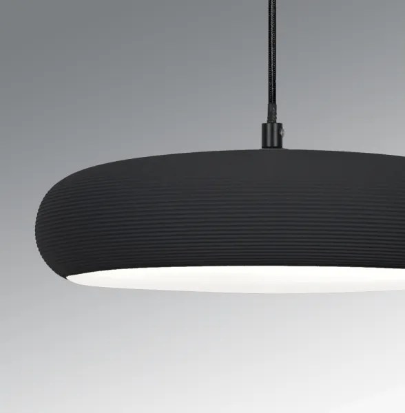 Lustră LED pe cablu LOGAN LED/11W/230V neagră