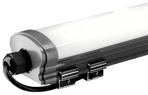 Corp de iluminat LED pentru corpuri de bucătărie LED/60W/230V 6000K 120 cm IP65 negru