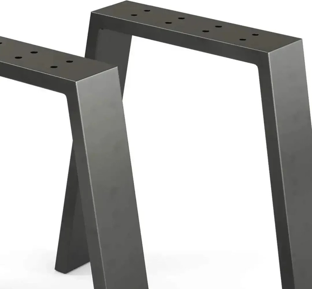 Picioare masa metal, Carpath Homs , Negru,55x70X72 cm