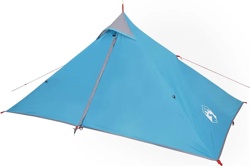 vidaXL Cort suspendat tipi pentru 1 persoană, albastru, impermeabil